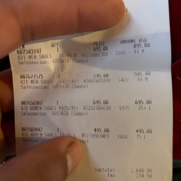 YSL Sneakers - Picture 3 of 3